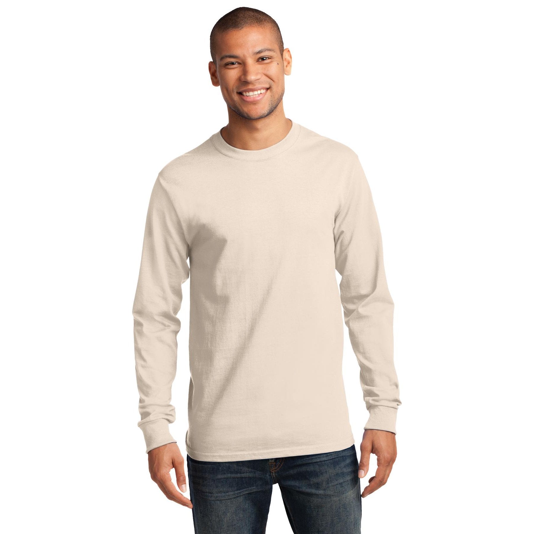 Port & Company-Port & Company® - Tall Long Sleeve Essential Tee. PC61LST-MedTech-10